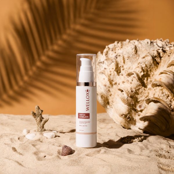 Wellox Tinted Sunblock SPF 50-60 | Broad Spectrum Daily Sunscreen